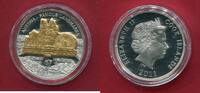 Cook-Inseln 10 Dollars Silbermünze Austria - Famous Landmarks Skulpturmünze (1 oz, m. 24-Karat-Teilvergoldung) -
