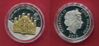 Cook-Inseln 10 Dollars Silbermünze Mailänder Dom Skulpturmünze (1 oz, m. 24-Karat-Teilvergoldung) -