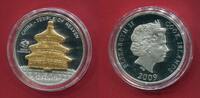 Cook-Inseln 10 Dollars Silbermünze Himmelstempel Skulpturmünze (1 oz, m. 24-Karat-Teilvergoldung) -