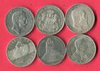 6 x 3 Mark Silbermünzen 1908 - 1914 Bayern, Hamburg, Preußen, Württemberg Kaiserreich Lot 6 Typen Lot, bitte Bild ansehen