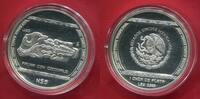 Mexico 5 Nuevos Pesos Onza De Plata Palma Con Cocodrilo -