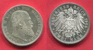 Württemberg State of German Empire 2 Mark Silbermünze Kursmünze König Wilhelm II. Jahrgang Numista appearance 1,8 % -