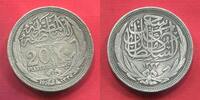 Ägypten Egypt 20 Piastres Piaster Qirsh Hussein Kamel -