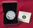 Kanada 20 Dollars Silbermünze Rhododendron - 1 oz Proof Silver Coin with Swarovski Crystals -