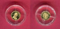 Gabun 100 Francs CFA Minigoldmünze Maria Theresia -