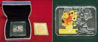 Niue 1 Dollar Silbermünze mit Farbauflage Vincent Van Gogh -