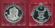 Kamerun 1000 Francs CFA Silbermünze Cross-River-Gorilla - Fabulous 15 -