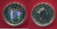 Kanada 5 Dollars Silbermünze Eistaucher Hologramm (1 oz) -