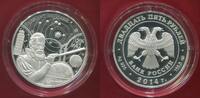 Russland Russia Rußland 25 Rubel Roubles Silber 5 Unzen Ounces fine 450th anniversary of birth Galileo Galilei Low Mintage 850 -