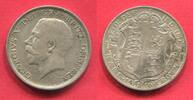 Englang Großbritannien Great Britain Half Crown 1/2 Crown George V. 1st Type -
