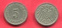 Kaiserreich Kleinmünze nach Jäger 5 Pfennig Better date -