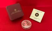 Kanada 20 Dollars Silbermünze Wild Rose (1 oz, coloriert mit Kristallen) -