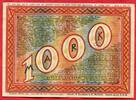 Bielefeld Notgeld der besonderen Art 100 Mark Entwertet Gelocht P Rust -
