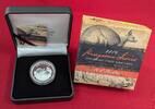Australien 1 Dollar Silver Proof Coin - Silbermünze Explorers' First Sightings - Känguruh - Kangaroo - 1 Unze Silber -