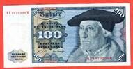BRD, Deutsche Bundesbank 100 DM Deutsche Mark Banknote Kosmograph Sebastian Münster/ Adler Serie N ... M -