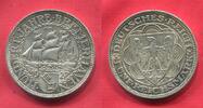 Weimarer Republik Deutsches Reich 5 Mark Silber 1927 A 100 Jahre Years Bremerhaven Schiffsmotiv mit 