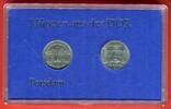 DDR 2 x 5 Mark Gedenkmünzen Themensatz Potsdam - Neues Palais, Sanssouci -