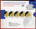 BRD 5 x 2 Euro Gedenkmünzen Serie Bundesländer Berlin - Schloss Charlottenburg PP -