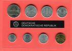 Deutsche Demokratische Republik DDR Kursmünzensatz KMS in Noppenfolie 1968-1987 1 Pfennig bis 2 Mark