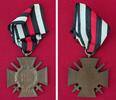 Deutschland Sog. Hindenburgkreuz Orden mit Band 1. Weltkrieg WWI Kreuz Teilnehmerkreuz sog. Hindenburgkreuz -