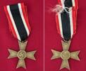 Drittes Reich Germany 1933-1945 Kriegsverdienstkreuz II. Klasse mit Band Gestiftet 1939 - ohne Schwerter -