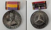 DDR Verdienstmedaille Silber gepunzt am Rand Hans Beimler Medaille - Internationale Brigaden - sehr selten -