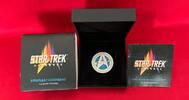 Samoa 5 Dollar Silber 2023 Star Trek™ - Starfleet Command (1 oz, m. Farbapplikation) Antique finish 