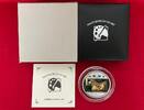 Cook-Inseln 20 Dollars Silber 2009 Masterpieces of Art - Carl Spitzweg - The Poor Poet (3 oz, m. Farbauflage) Polierte Platte in Kapsel, Zertifik...