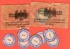 Deutschland, Deutsches Reich 1 Reichspfennig Briefverschlussmarken Kleines Konvolut originaler Briefverschlussmarken - Winterhilfswerk (WHW) -