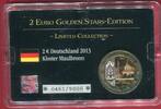 Deutschland 2 Euro Farbprägung vergoldet 2 Euro Golden Stars-Edition - Kloster Maulbronn -