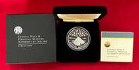 Irland 10 Euro Silber 2008 Cultural Heritage - Skellig Michael Polierte Platte in Kapsel, Zertifikat, Box & Karton; OVP