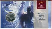 Österreich 10 Euro Silbermünze 1/2 oz 2017 Engel - Himmlische Boten - Michael der Schutzengel Handgehoben im Blister
