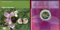 Luxemburg 5 Euro Flora und Fauna - Ophrys bourdon - Ophrys fuciflora - Hummel-Ragwurz -