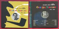 Belgien 10 Euro Silber George Simenon -