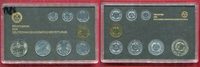 DDR Kursmünzensatz Stg. OVP KMS DDR Kursmünzensatz 1986 1 Pfennig bis 5 Mark Brandenburger Tor stgl.