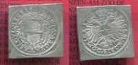 Ulm Guldenklippe Silber Ulm Guldenklippe Belagerungsklippe 1704 Silber 28,33 x 28,08 mm 13,8 g