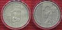 Polen, Poland Polska 20 Zloty silbermünze mattiert Polen 20 Zloty 2004 Polen Getto Lodz, Silber, Mattiert, PP