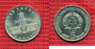DDR 5 Mark Gedenkmünze Cu/Ni DDR 5 Mark 1987 750 Jahre Berlin, Rotes Rathaus Stempelglanz