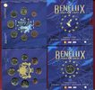 Benelux Folder Belgien Luxemburg Holland Kursmünzensatz Stg. OVP KMS Benelux Folder Belgien Luxemburg Niederland 2007 im Originalblister OVP