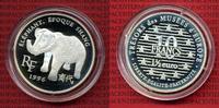 Frankreich 10 Francs, 1,5 Euro Silber Doppelnominal Frankreich 10 Fr 1,5 Euro 1996 Schätze Europäischer Museen Elefant Shang Dynasti