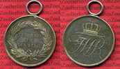 Preußen Verdienst um den Staat Medaille Silber Tragbar Preußen Verdienst um den Staat, Silber mit Öse Allgem Ehrenzeichen 2. Klasse
