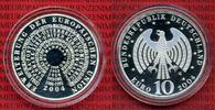 Bundesrepublik Deutschland, Germany FRG 10 Euro Silbermünze Erweiterung der Europäischen Union