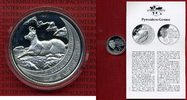 Andorra 10 Diners Silbermünze Andorra 10 Diners 1992 Endangered Wildlife Pyrenäengemse