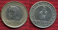 Weimarer Republik Deutsches Reich 5 Mark Weimarer Republik 5 Mark Verfassung Schwurhand 1929 J, Silber
