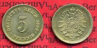 Kaiserreich Kleinmünze nach Jäger 5 Pfennig Kaiserreich Deutsches Reich, 5 Pfennig 1889 E
