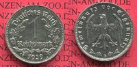III. Reich 1 Reichsmark 1939 B, Wien ! Vienna Mint