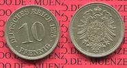 Kaiserreich Kleinmünze nach Jäger 10 Pfennig Kaiserreich Deutsches Reich, 10 Pfennig 1875 A