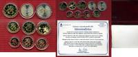 Finnland KMS Euro mit 8,6 g Goldtoken Finnland 2002 KMS Euro 1 Cent bis 2 Euro mit Goldtoken PP