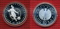 Bundesrepublik Deutschland, Germany FRG 10 Euro Silbermünze Commemorative Coin BRD 10 Euro Silber 2011 Frauen Fussball