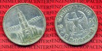 III. Reich 2 Reichsmark III. Reich 2 Reichsmark 1934 G, Eröffnung Des Reichstages Potsdam Garnisonkirche